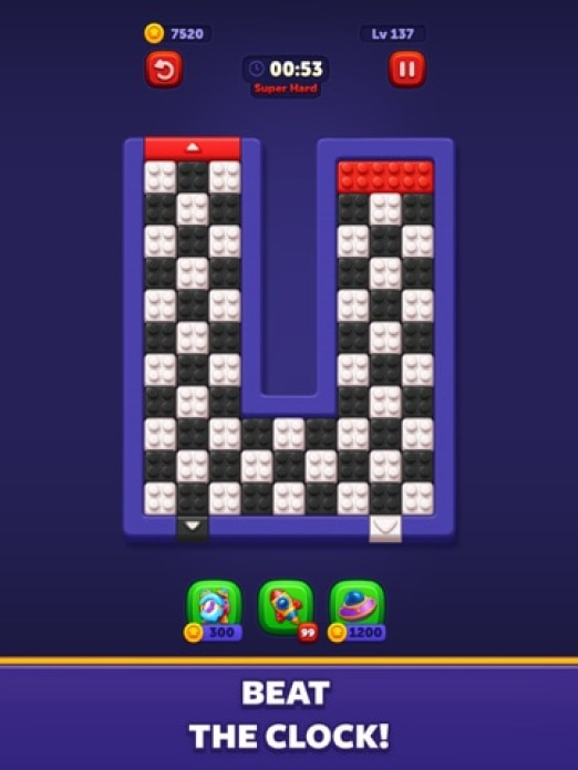 Block Out! - Color Sort Puzzle Tablet-Screenshot5