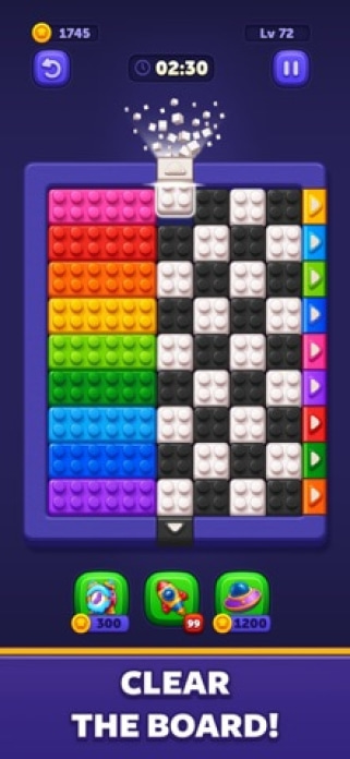 Block Out! - Color Sort Puzzle Smartphone-Screenshot
