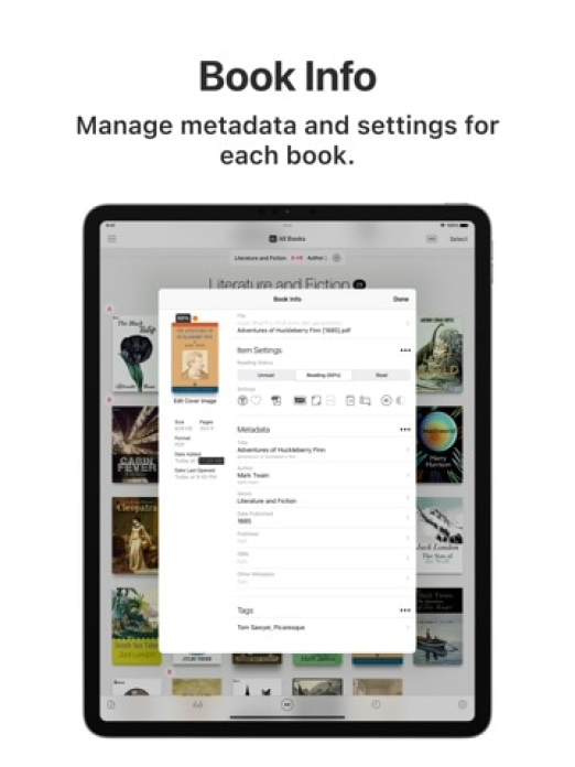 Booklover - eBook Reader Tablet-Screenshot5