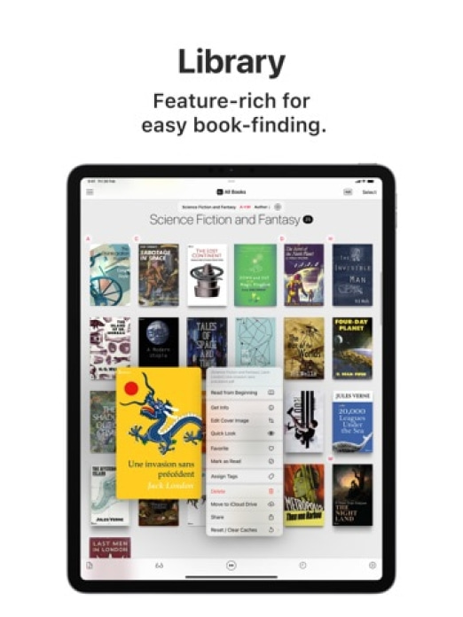 Booklover - eBook Reader Tablet-Screenshot