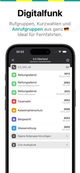BOS Funk Deutschland Smartphone-Screenshot3