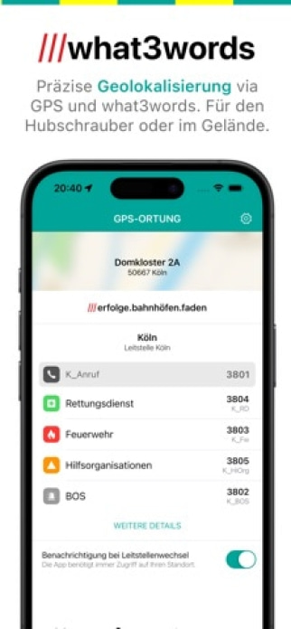 BOS Funk Deutschland Smartphone-Screenshot5