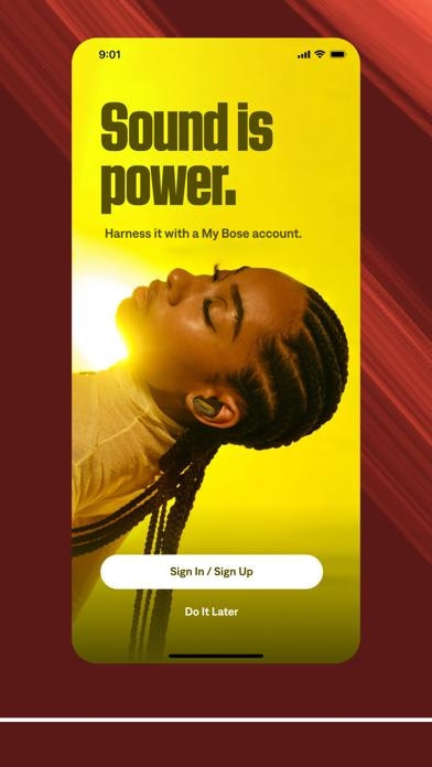 Bose Smartphone-Screenshot