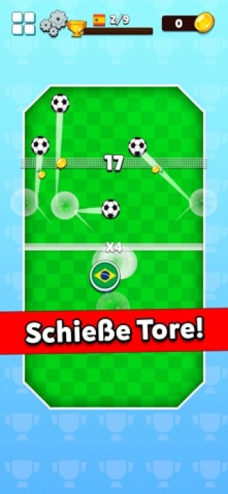 Bounce Rush: Fußball Smartphone-Screenshot3