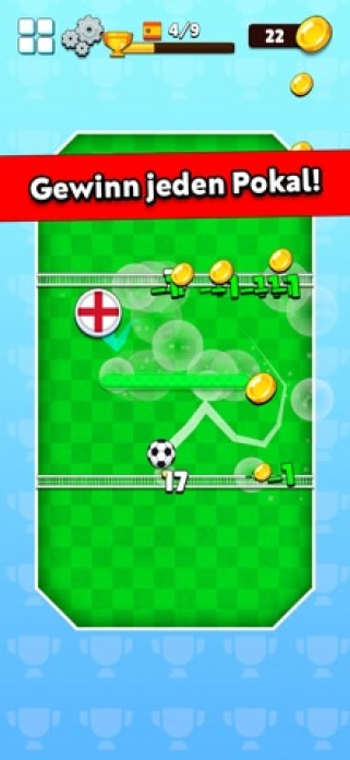 Bounce Rush: Fu&szlig;ball Smartphone-Screenshot4
