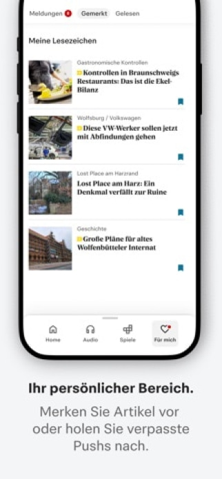 Braunschweiger Zeitung News Smartphone-Screenshot4