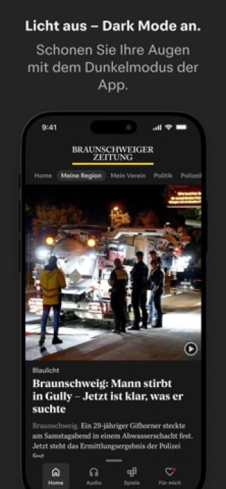 Braunschweiger Zeitung News Smartphone-Screenshot5
