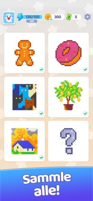 Brilliant Sort: Diamant-Puzzle Smartphone-Screenshot5