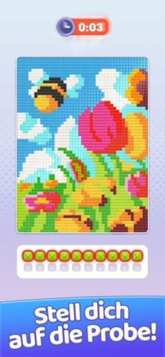 Brilliant Sort: Diamant-Puzzle Smartphone-Screenshot7