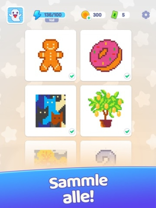 Brilliant Sort: Diamant-Puzzle Tablet-Screenshot5