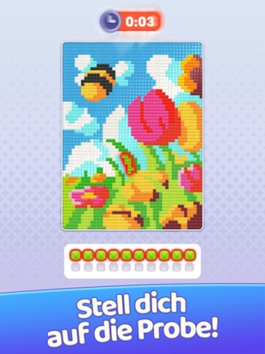 Brilliant Sort: Diamant-Puzzle Tablet-Screenshot7