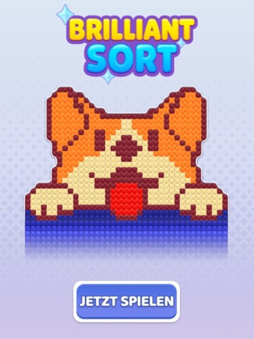 Brilliant Sort: Diamant-Puzzle Tablet-Screenshot8