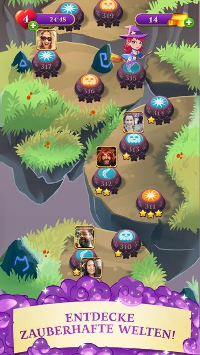 Bubble Witch 3 Saga Smartphone-Screenshot4