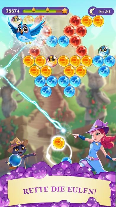 Bubble Witch 3 Saga Smartphone-Screenshot