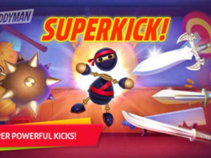 Buddyman: Ninja Kick 2 Smartphone-Screenshot