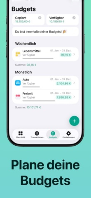 Budget Flow | Haushaltsbuch Smartphone-Screenshot5