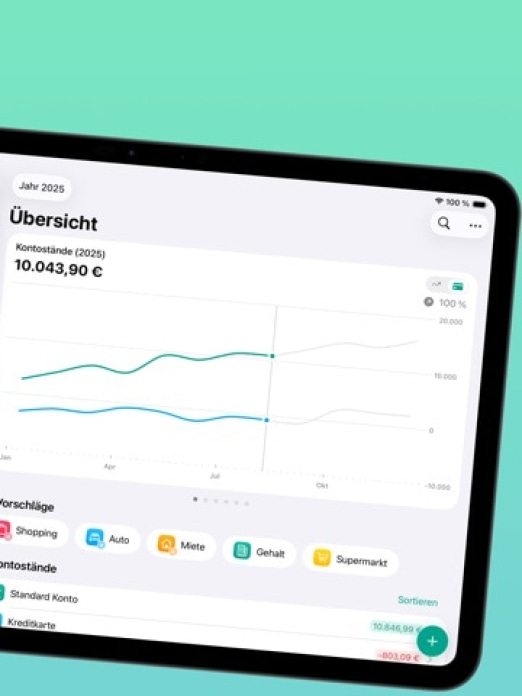 Budget Flow | Haushaltsbuch Tablet-Screenshot2