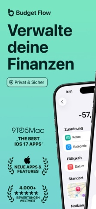 Budget Flow | Haushaltsbuch Smartphone-Screenshot