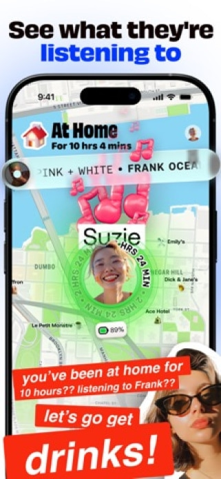 Bump - Karte für Freunde Smartphone-Screenshot2