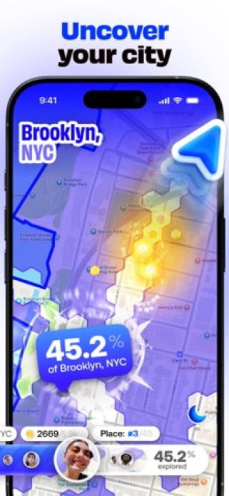 Bump - Karte für Freunde Smartphone-Screenshot3