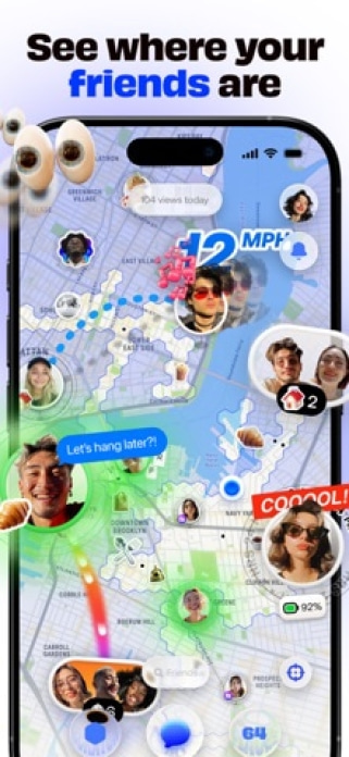 Bump - Karte für Freunde Smartphone-Screenshot4