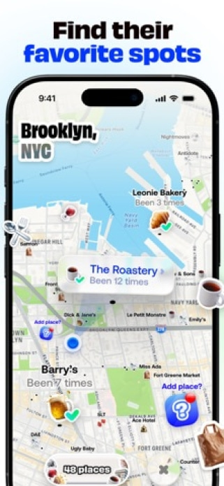 Bump - Karte für Freunde Smartphone-Screenshot7