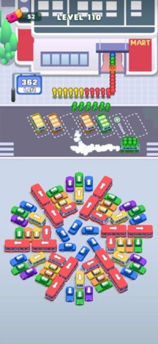 Busspiel: Chaos im Stau Smartphone-Screenshot2