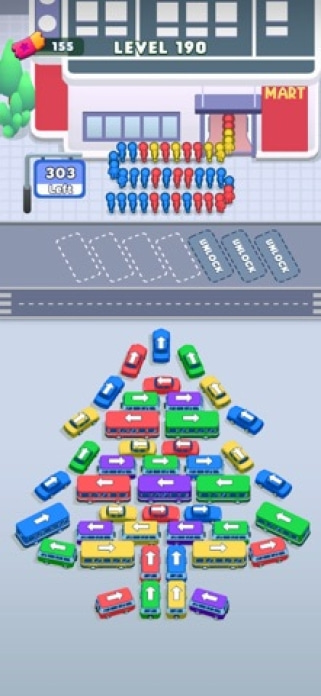 Busspiel: Chaos im Stau Smartphone-Screenshot4