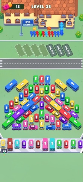 Busspiel: Chaos im Stau Smartphone-Screenshot7
