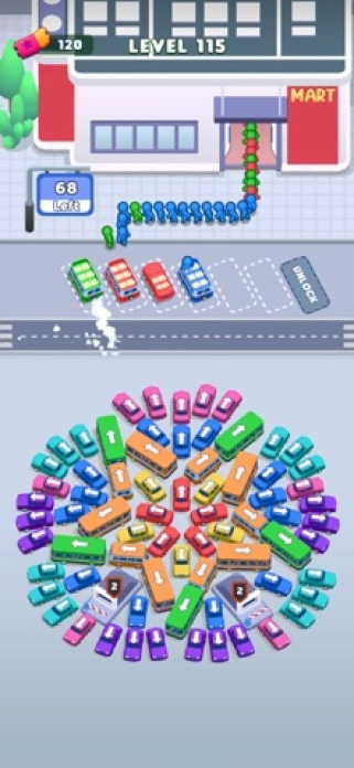 Busspiel: Chaos im Stau Smartphone-Screenshot8