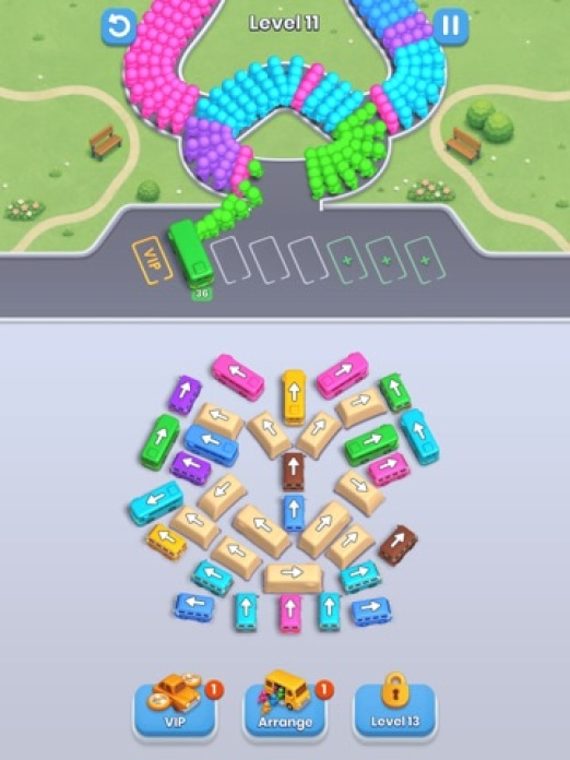 Bus Fever! Car Jam Escape Tablet-Screenshot3