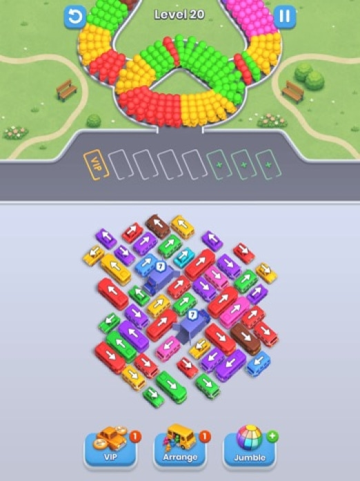 Bus Fever! Car Jam Escape Tablet-Screenshot4