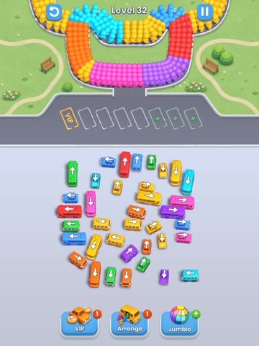 Bus Fever! Car Jam Escape Tablet-Screenshot5