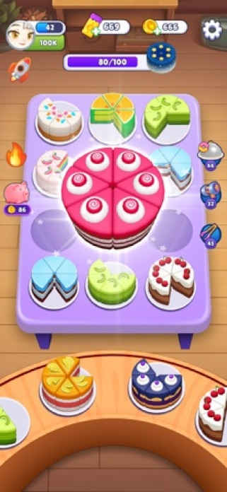 Cake Sort - Torten sortieren Smartphone-Screenshot2