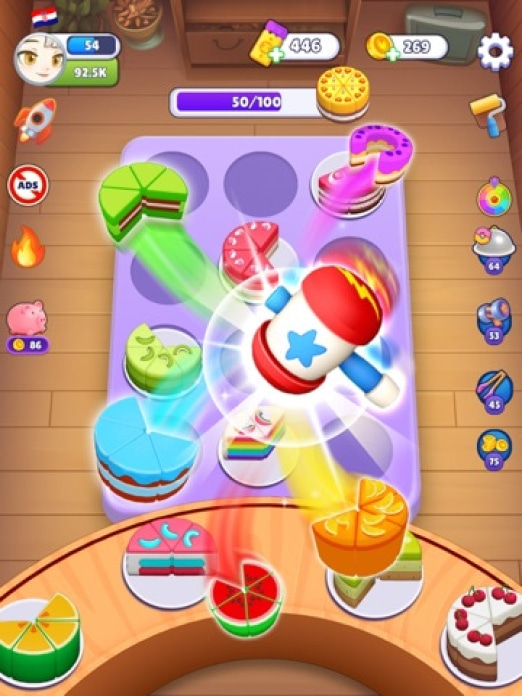 Cake Sort - Torten sortieren Tablet-Screenshot2