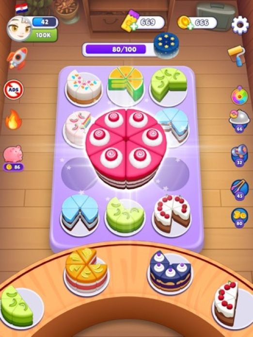 Cake Sort - Torten sortieren Tablet-Screenshot3