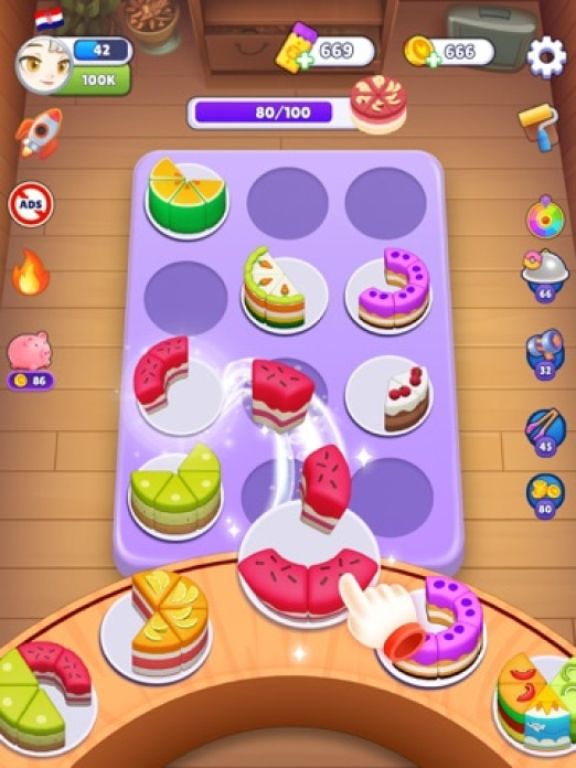 Cake Sort - Torten sortieren Tablet-Screenshot4