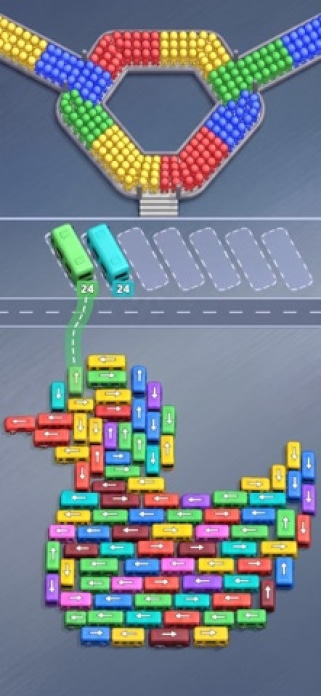 Car Jam - Busspiel & Ausparken Smartphone-Screenshot5