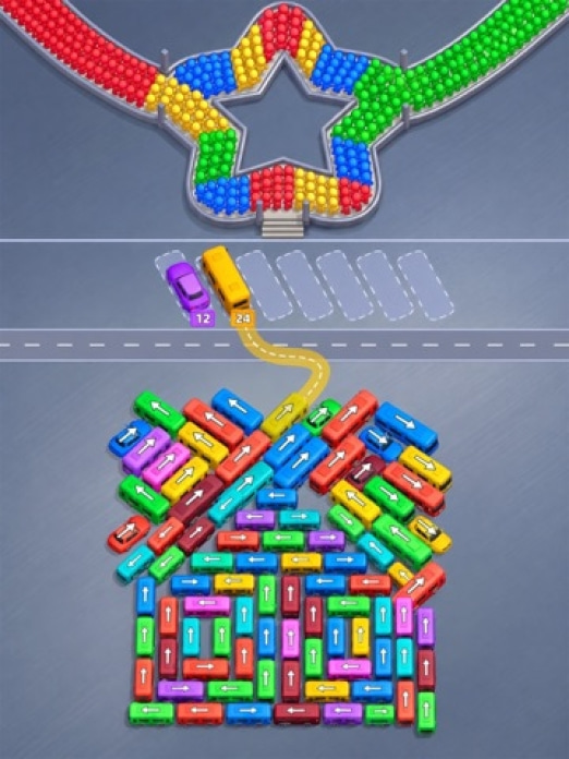 Car Jam - Busspiel & Ausparken Tablet-Screenshot3