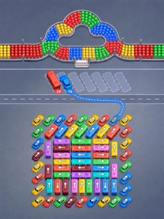 Car Jam - Busspiel & Ausparken Tablet-Screenshot4