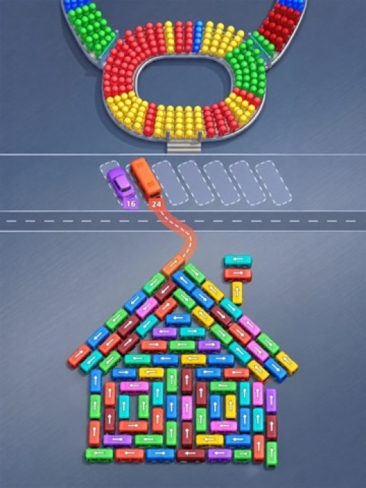 Car Jam - Busspiel & Ausparken Tablet-Screenshot5