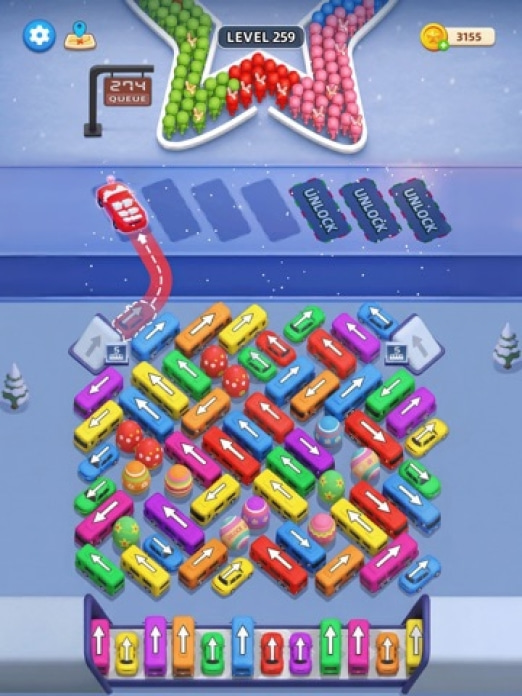 Car Jam - Busspiel & Ausparken Tablet-Screenshot8