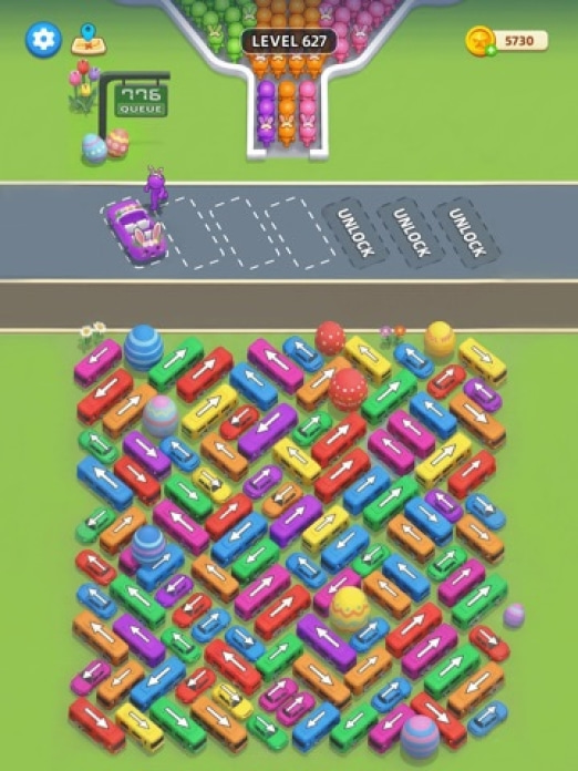 Car Jam - Busspiel & Ausparken Tablet-Screenshot9