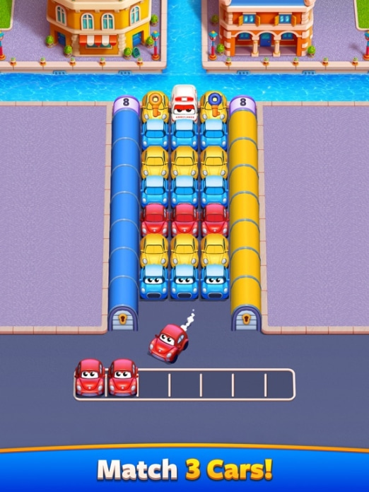 Car Match - Traffic Puzzle Tablet-Screenshot2