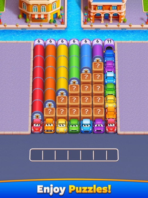Car Match - Traffic Puzzle Tablet-Screenshot3