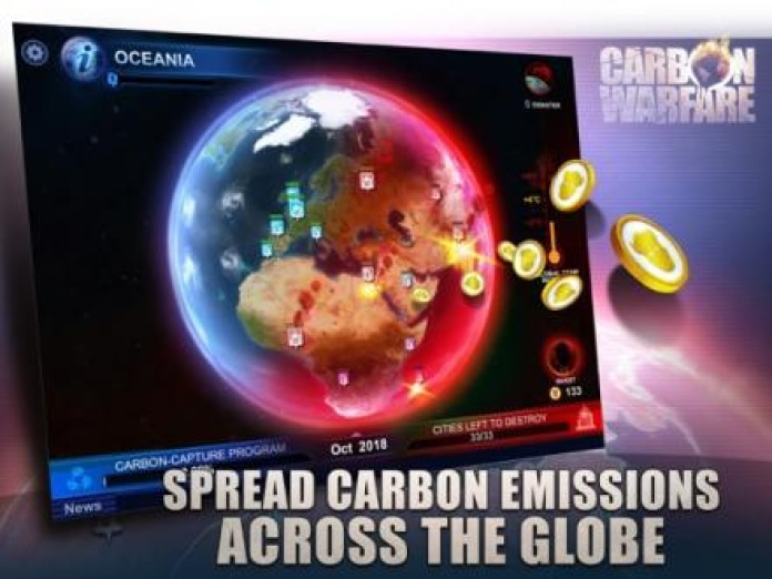 Carbon Warfare Smartphone-Screenshot