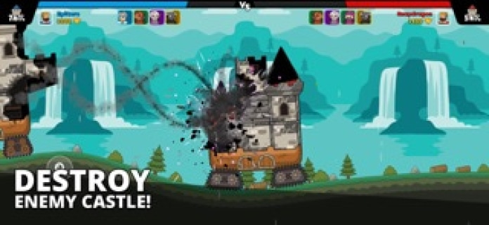 Castle Busters Smartphone-Screenshot