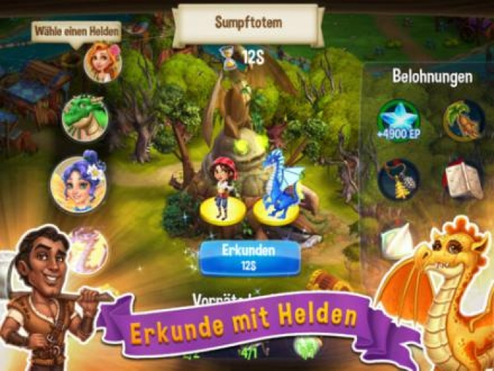 CastleVille Legends Smartphone-Screenshot5