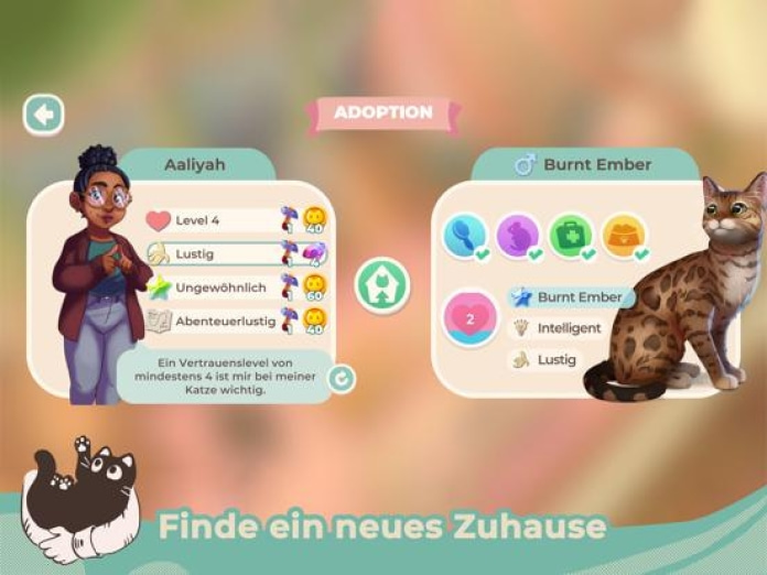 Cat Rescue Story Tablet-Screenshot