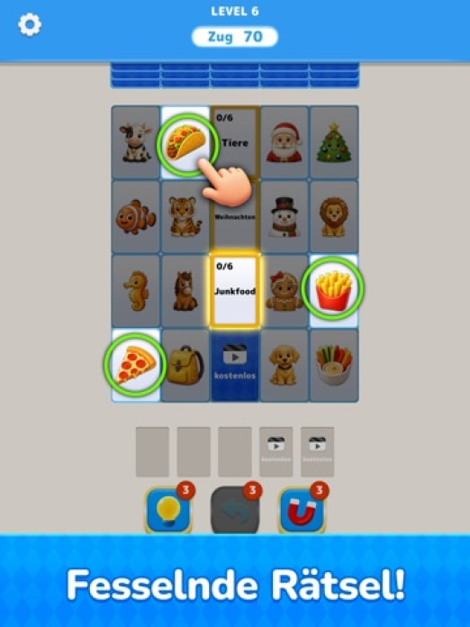 Catedrop: Card Puzzle Tablet-Screenshot3